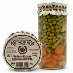 Menestra de Verduras Oses Frasco V-720 660 gr.