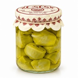 Alcachofa de Tudela en aceite de Oliva extra OSÉS  tarro 300 gr. peso escurrido