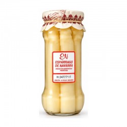 Espárrago de Navarra 6/8 MUY GRUESO OSÉS tarro  345 g Peso Neto