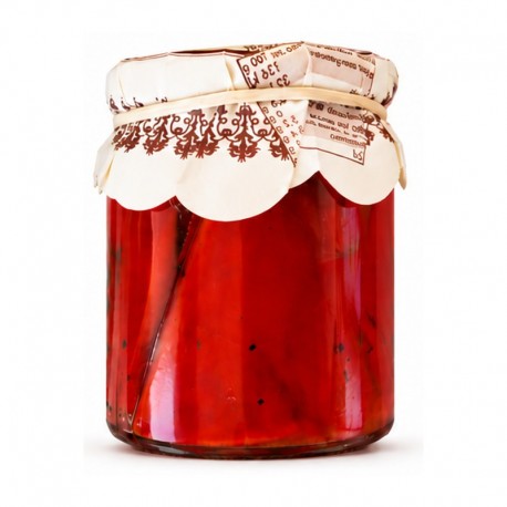 Osés Pimiento Piquillo Extra 20/24 frutos tarro 350 g. peso escurrido