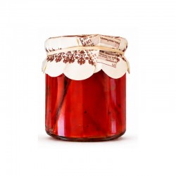 Pimiento Piquillo Extra 10/14 OSES tarro 375 g Peso Neto